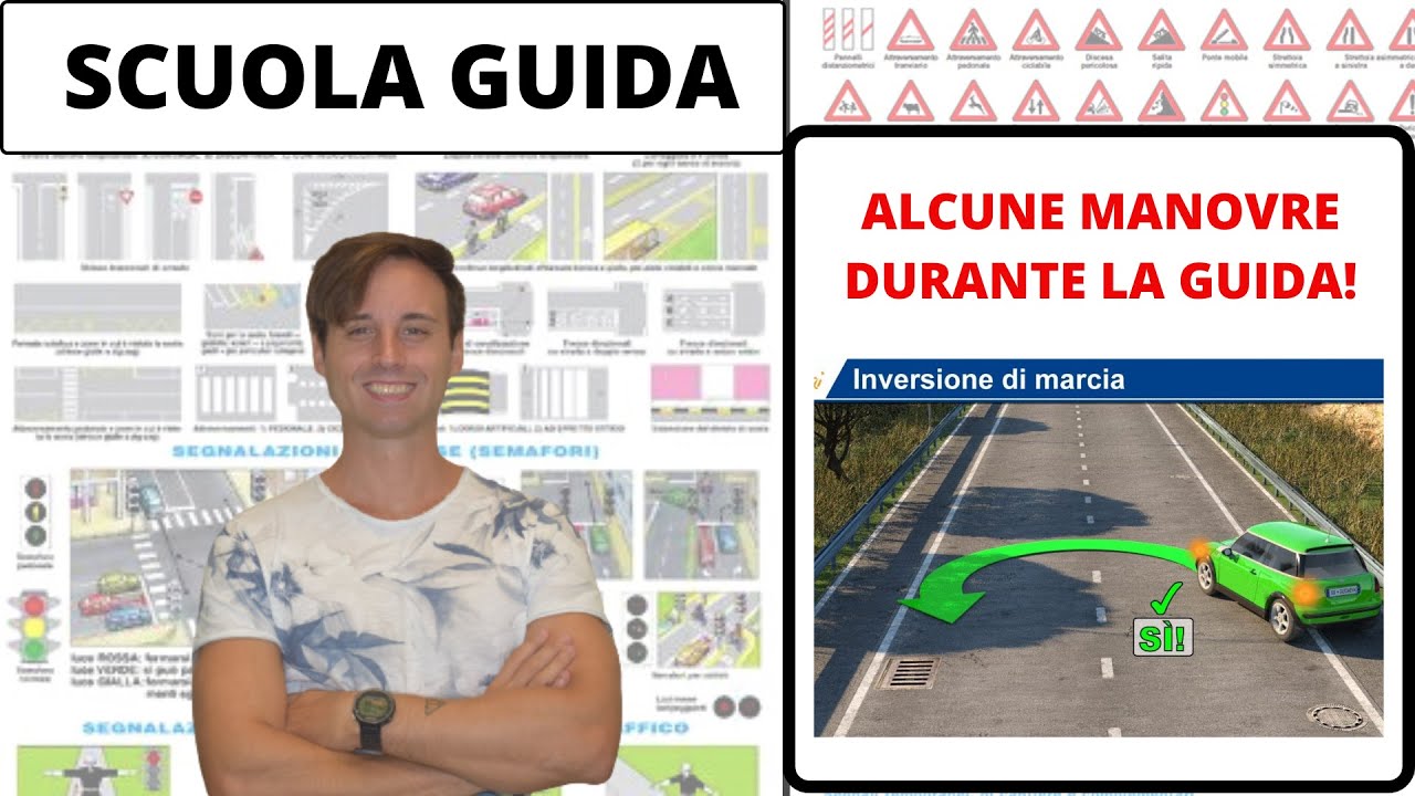 alcune manovre durante la guida - autoscuola serena