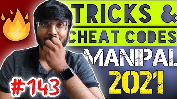 Watch This Before Manipal MET Exam🔥🔥🔥| Manipal Entrance 2021😱 | Tricks & Cheat Codes #143 #manipal