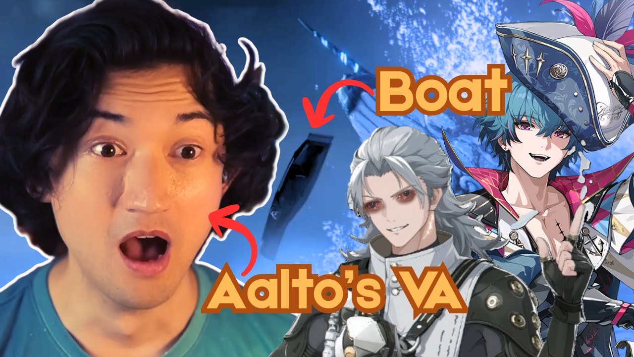 Aalto VA's Boat Crashout WuWa (and falling in love with Brant) | Aalto's VA plays Wuthering Waves!