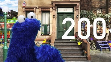 Count to 200 with Cookie Monster