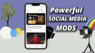 POWERFUL  #Social Media Mods//#Android apps|| #youtube #tiktok #facebook