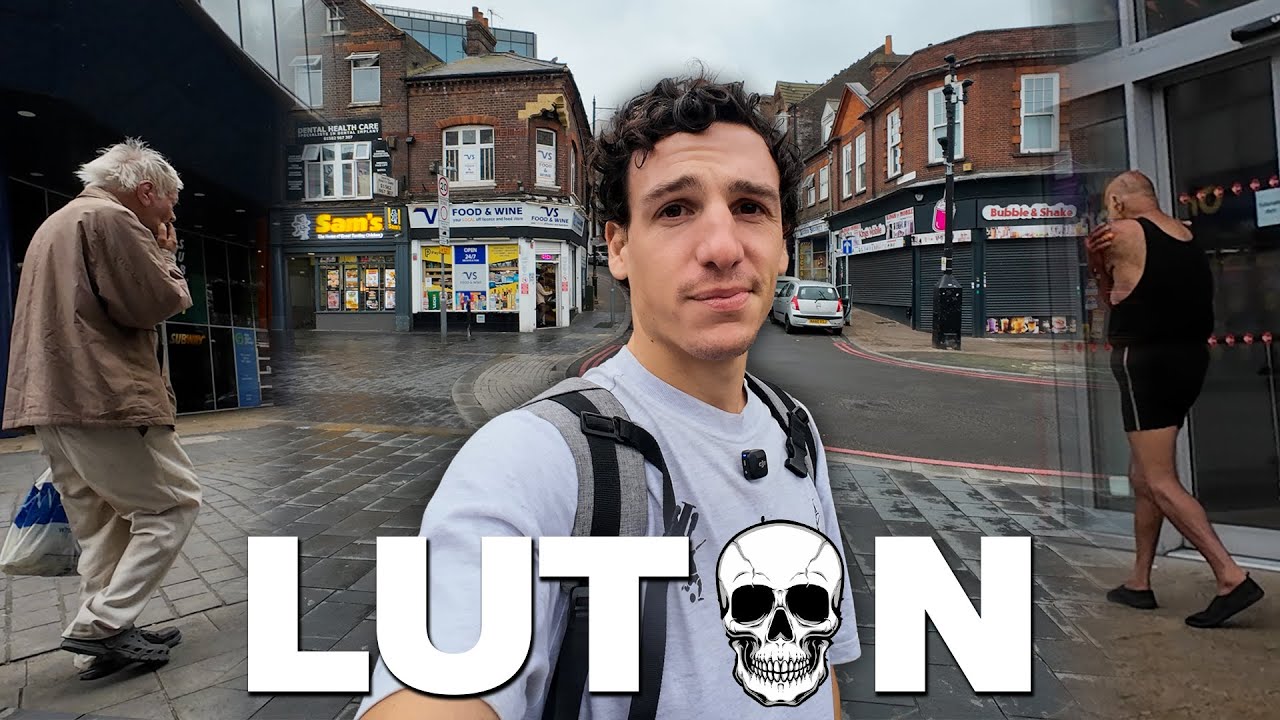 Así es la PEOR ciudad de INGLATERRA: Crimen y suciedad