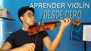 Como TOCAR VIOLIN Desde Cero Sin Profesor Fácil y Rápido | Principiantes