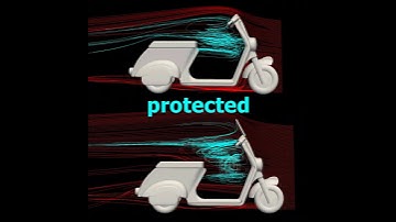 Do Vespa Windshields Do Anything? #aerodynamics