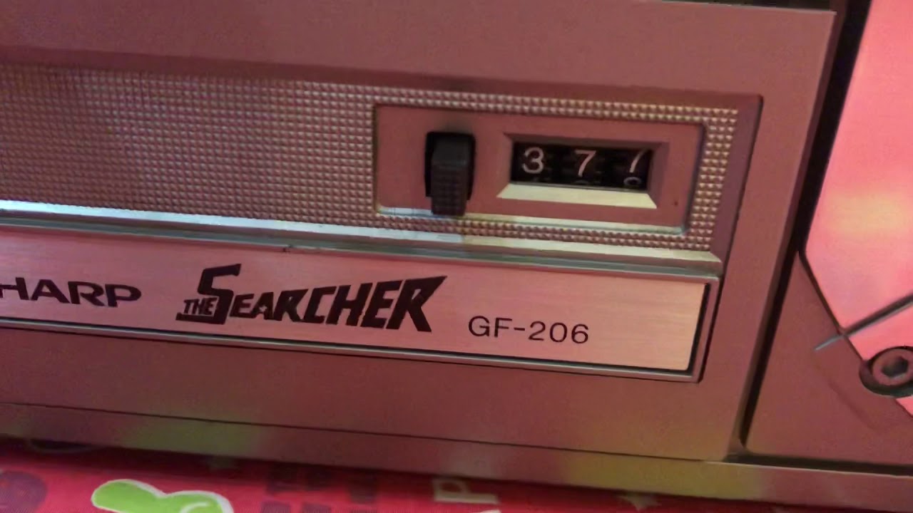 Radio casette Sharp GF-206