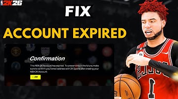 How to fix This NBA 2K Account has expired in NBA 2K26