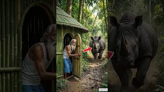 I Built a Secret Bamboo House To Surviving into the Jungle | Beautiful Handmade Bamboo Crafting #ai
