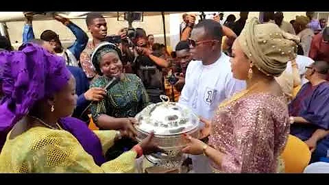 JIDE KOSOKO MAKES SPEECH AT THE NAMING CEREMONY OF SOLA KOSOKO’S NEW SON