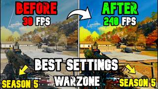 Best Settings Warzone Season 5 🔥🔧🎮 screenshot 5