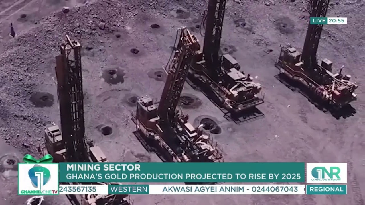 Ghana’s Gold Mining Sector on Track for Major Growth by 2025  |  