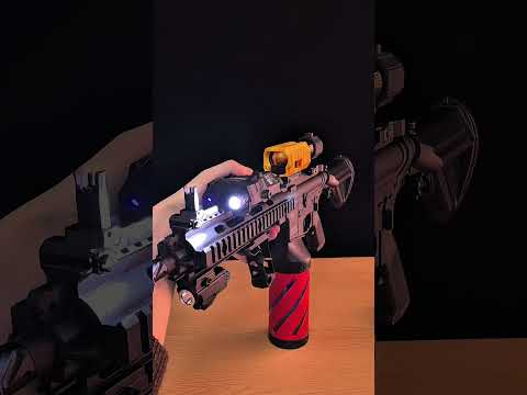 H416D With Fire Control Chip+Smoke Tracer.Who needs this?#toys #airsoft  #gelblaster #toyguns #nerf