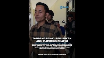 Tampang Pelaku Penusukan Adik Ipar di Sukoharjo, Dibekuk Kurang dari 24 Jam Setelah Beraksi