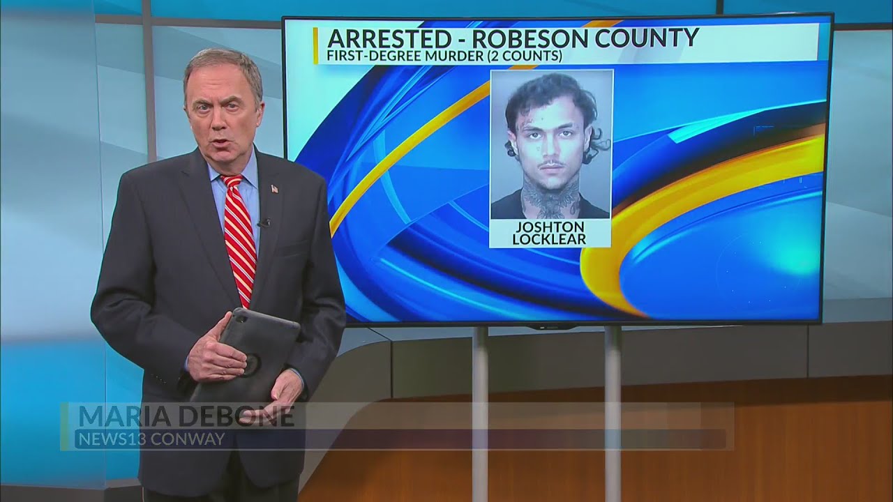 Robeson County man charged with murder in shooting that killed 2 at ...