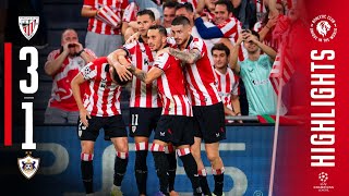 RESUMEN | Athletic Club 3-1 Qarabag FK | J3 Champions League