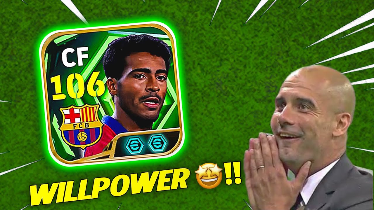 NEW 106 [WILLPOWER] ROMARIO IS A COMPLETE MENACE… 🤯 | Efootball 2026 ✨