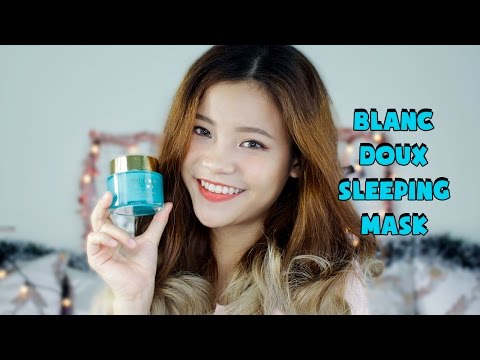 [REVIEW] BLANC DOUX SLEEPING MASK | Mặt nạ ngủ cấp ẩm Hàn Quốc | Ashley Van