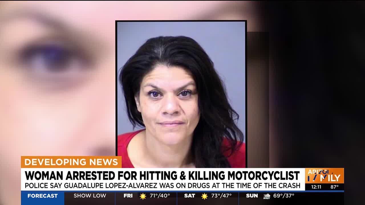 Woman accused of hitting, killing motorcyclist in Phoenix - YouTube
