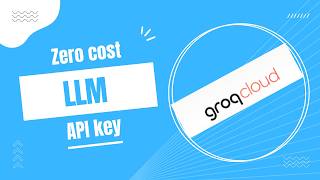 Groq cloud api - free LLM