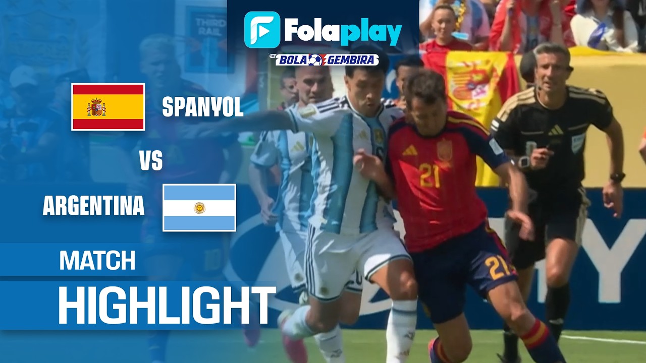 HIGHLIGHT | SPANYOL VS ARGENTINA | SKOR 1 - 0 | FINAL | PIALA DUNIA FIFA 2026 | 20 JULI 2026
