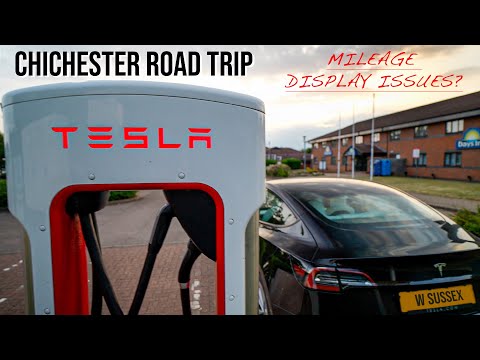 Tesla Model 3 LR Chichester Road Trip  + MILEAGE PROBLEMS?