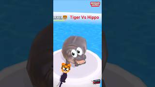 Tiger Vs Hippo 🐯🦛 #shorts screenshot 2
