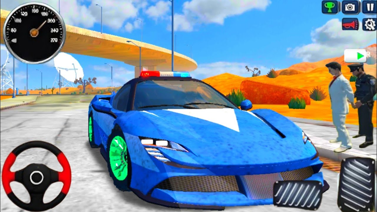 Police Simulator 2025: High-Speed Cop Car Chase in Wild City! (Android ...