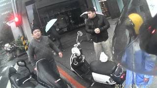 20120309 早上7:50分左右 中山北路農安街口車禍