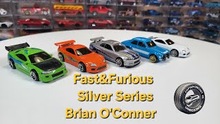 Career Overview Unboxing Hot Wheels Silver Series Fast&Furious Brian O'Conner: 1995 Mitsubishi eclipse, Toyota Supra