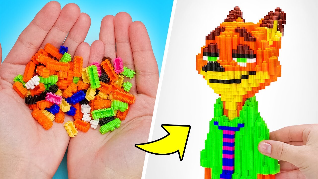 Гигантская Джуди и Ник на помощь! 🐰🦊 Эпическое DIY приключение в Зоотопии