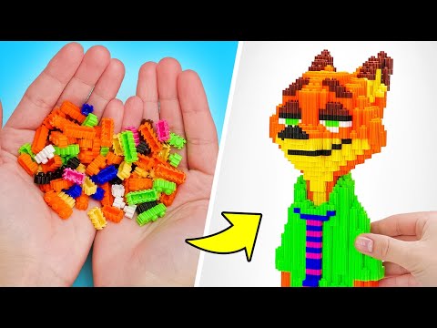 Гигантская Джуди и Ник на помощь! 🐰🦊 Эпическое DIY приключение в Зоотопии