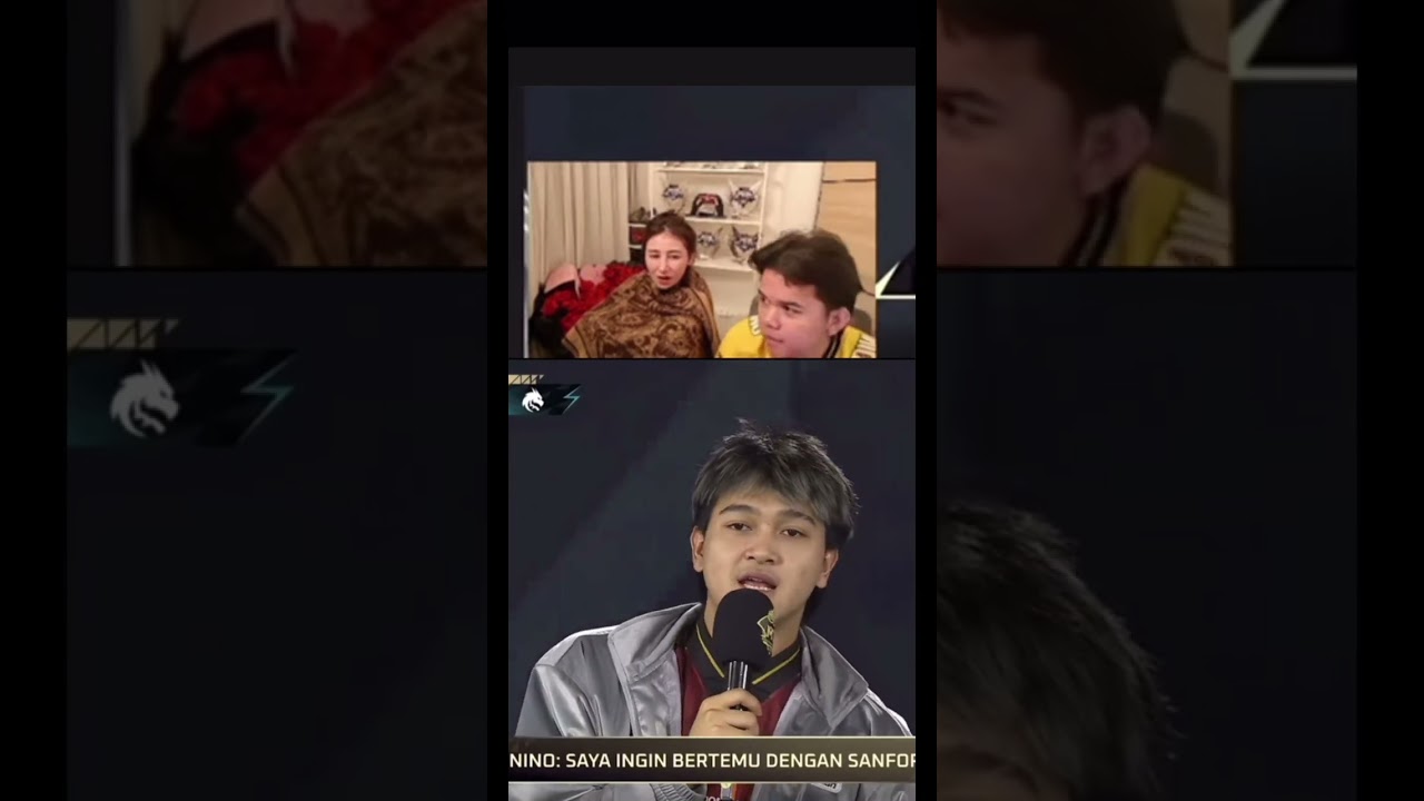 Reaksi sanz ketika oheb ngatain tim onic sampah !??