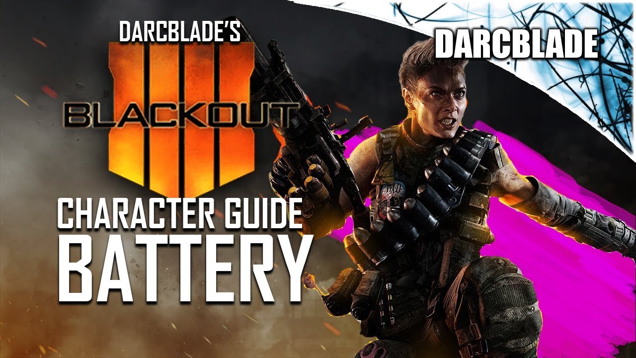 Battery (Numbers Outfit) : Darcblade's Blackout Character Guides