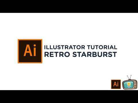 How to Make Starburst / Sunburst in Illustrator
