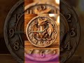 8” Dragon Wall Clock Silent Quartz Gothic Fantasy Decor 2D Flat Wood Round