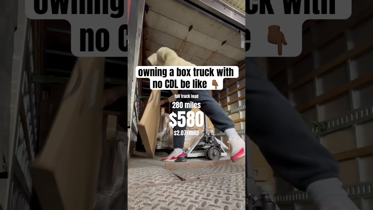 Owning A Box Truck With No CDL Be Like Amazonrelay Truckdriver Trucker Truckinglife