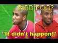 Ashley young still denying the bird poo incident