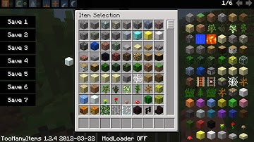 Minecraft Mod Spotlight: Too Many Items 1.2.5
