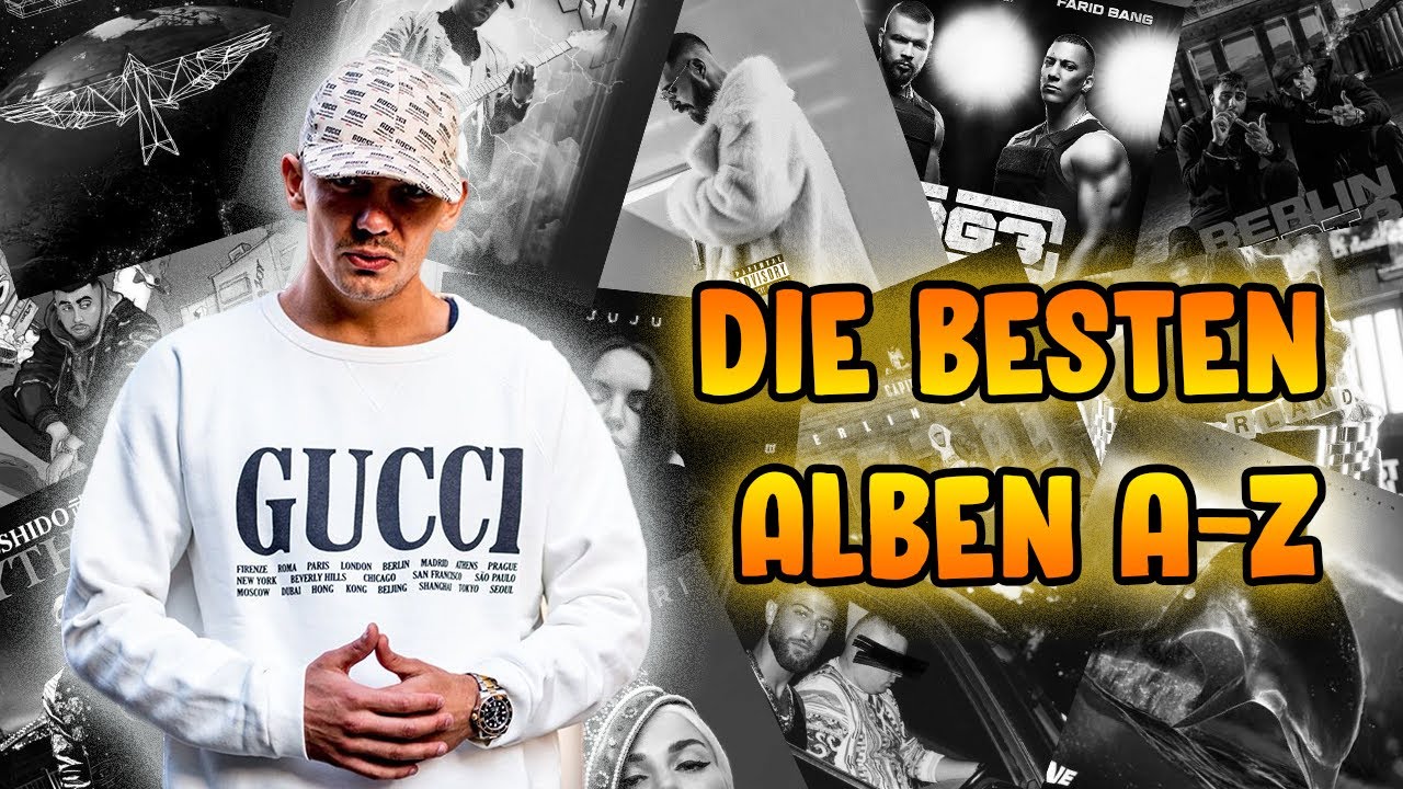 DIE BESTEN DEUTSCHRAP ALBEN NACH ALPHABET? - Zenit, Drama...? - YouTube