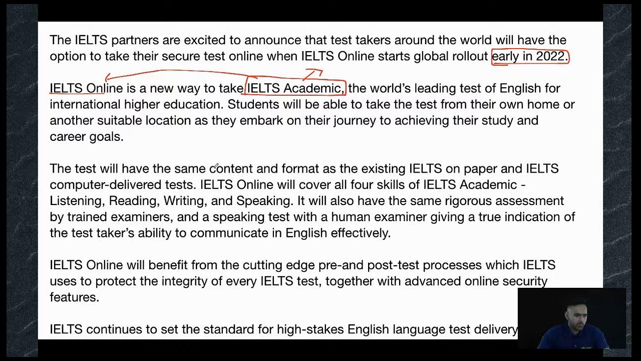 IELTS Online Test from Home | Starting January 2022 | LA Language Academy