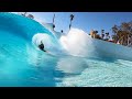 Pros SCORE Palm Springs Wavepool (RAW FOOTAGE)