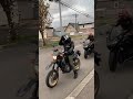 握りゴケでUターン失敗。目線とリアブレーキは大切です!U-turn failure on a motorcycle
