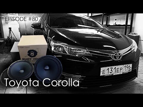 Установка аудиосистемы Toyota Corolla #magicsound_nt