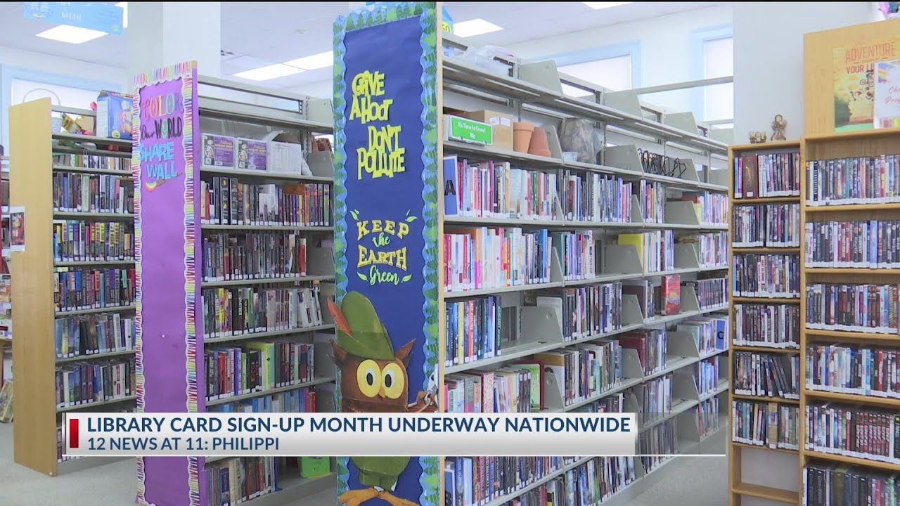 Philippi Public Library invites community in during National Library Card Sign-Up Month