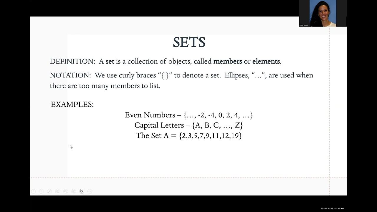 Sets Definition and Notation YouTube