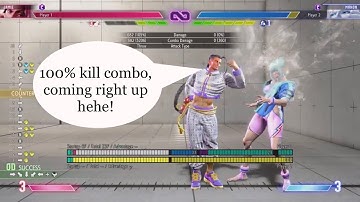 SF6 Jamie has a DEADLY meaty st.mp & command grab setup after MK arrow kick!!!