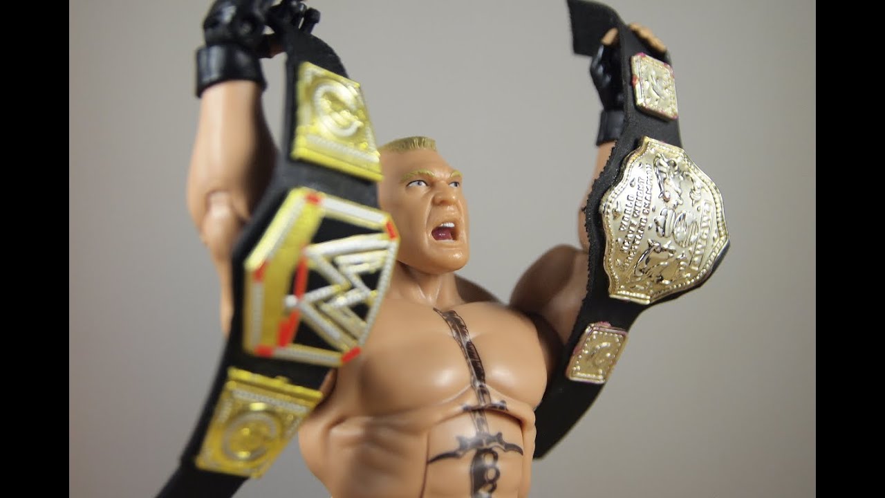 Wwe Elite Series 30 Brock Lesnar Figure Review Youtube