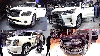 Top 5 large suvs 2016, 2017: lincoln navigator, cadillac escalade,
lexus lx 570, infiniti qx80, nissan patrol: the 2017 navigator is a
full-siz...