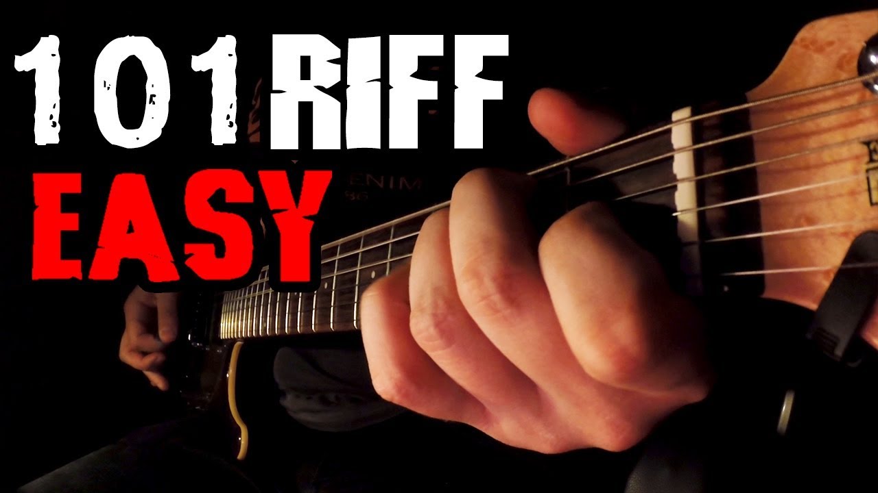 100 ROCK and METAL RIFFS. Easy But Great YouTube