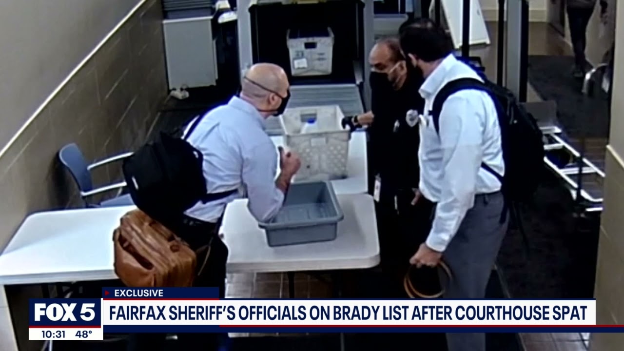 Virginia sheriff’s officials put on Brady list after courthouse dispute | FOX5 DC