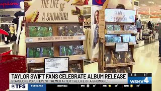 Taylor Swift fans celebrate new album release